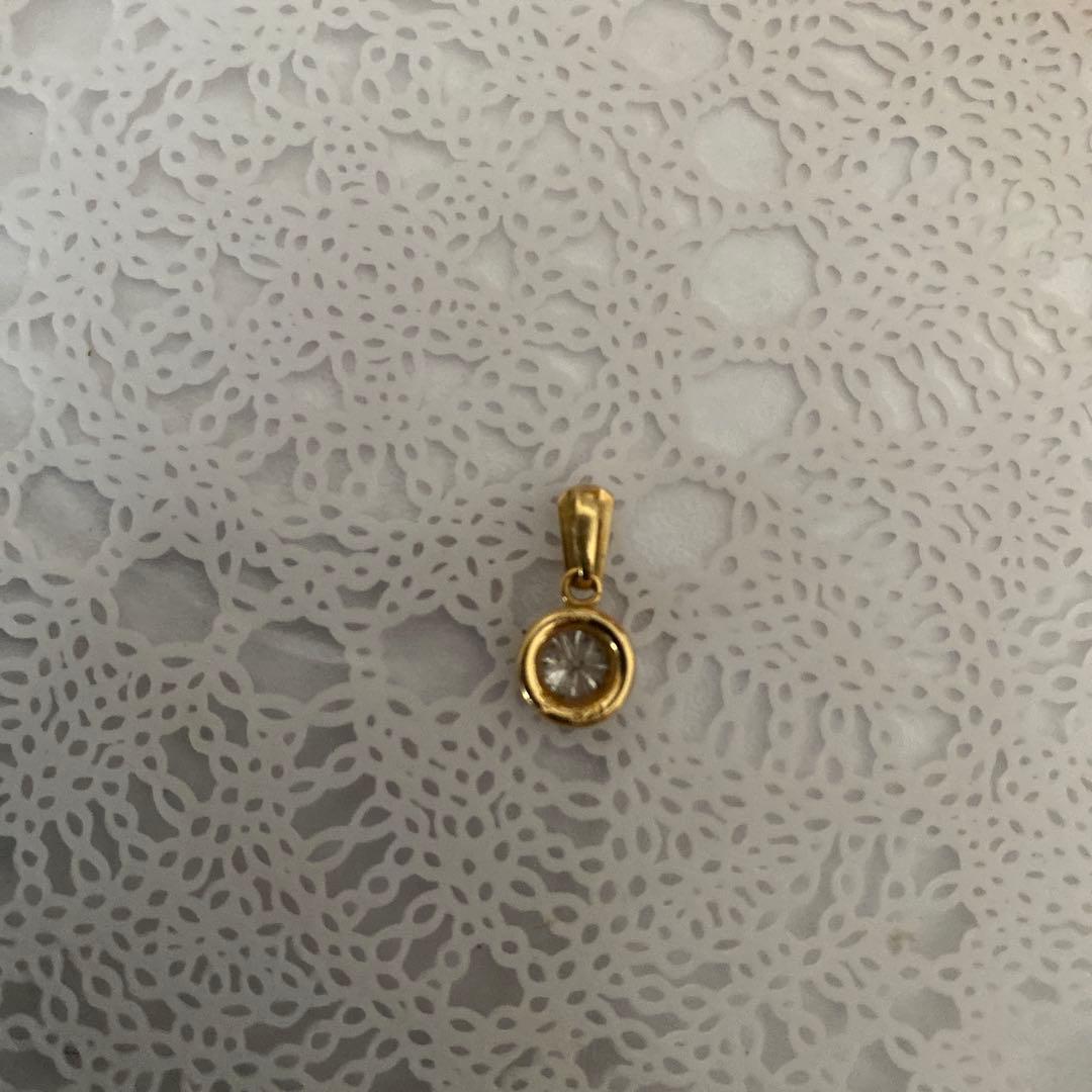 ダイヤ0.5ct K18ぺンダントヘッド