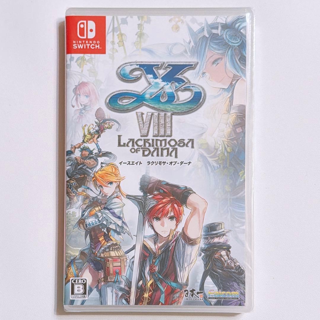 イースVIII Lacrimosa of DANA 新品未開封！ Switch
