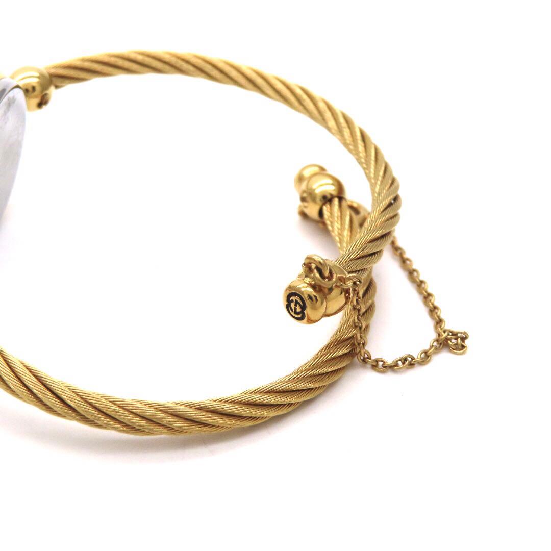 ☆極美品 2047 GUCCI グッチ 時計 シェリーライン ゴールド バングル