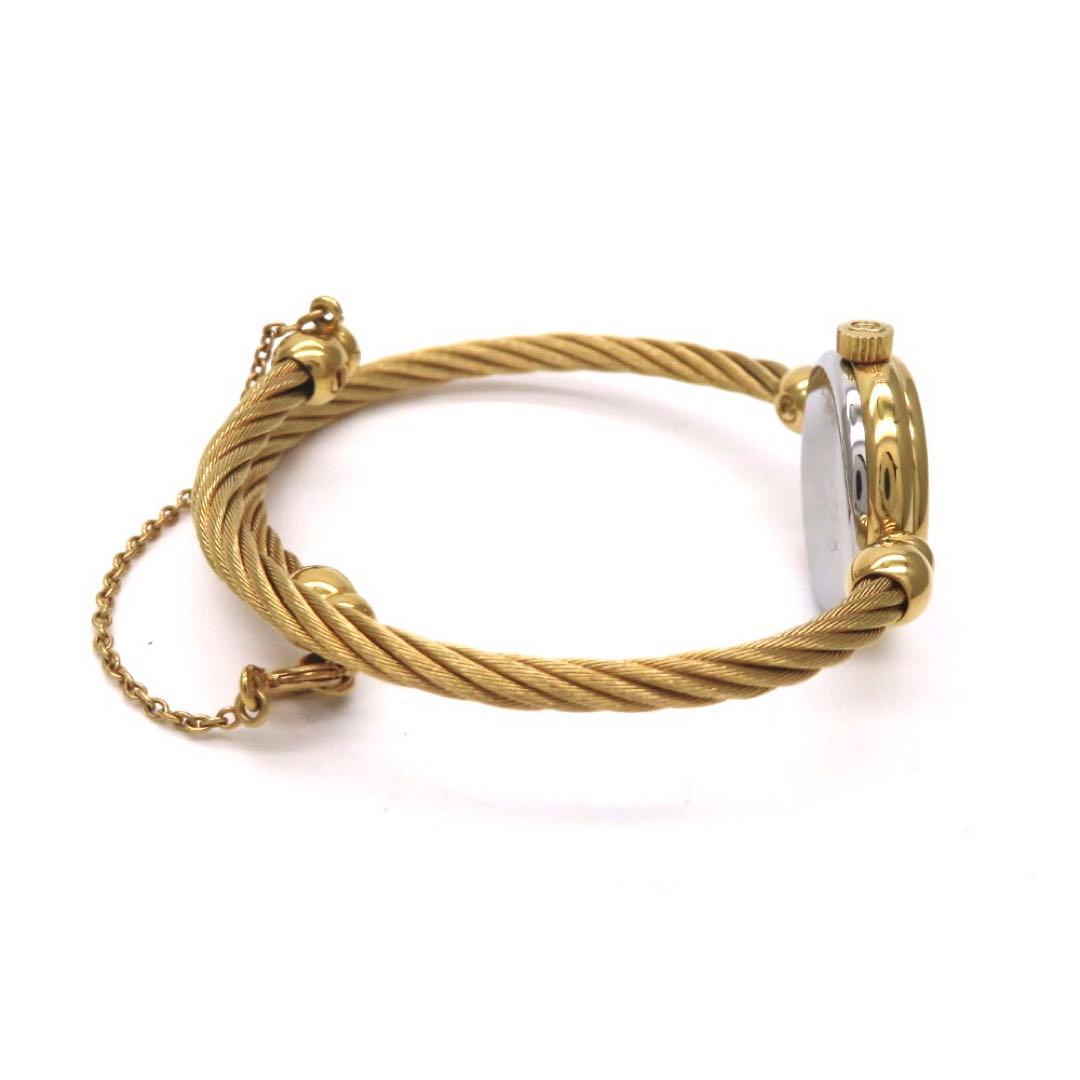 ☆極美品 2047 GUCCI グッチ 時計 シェリーライン ゴールド バングル