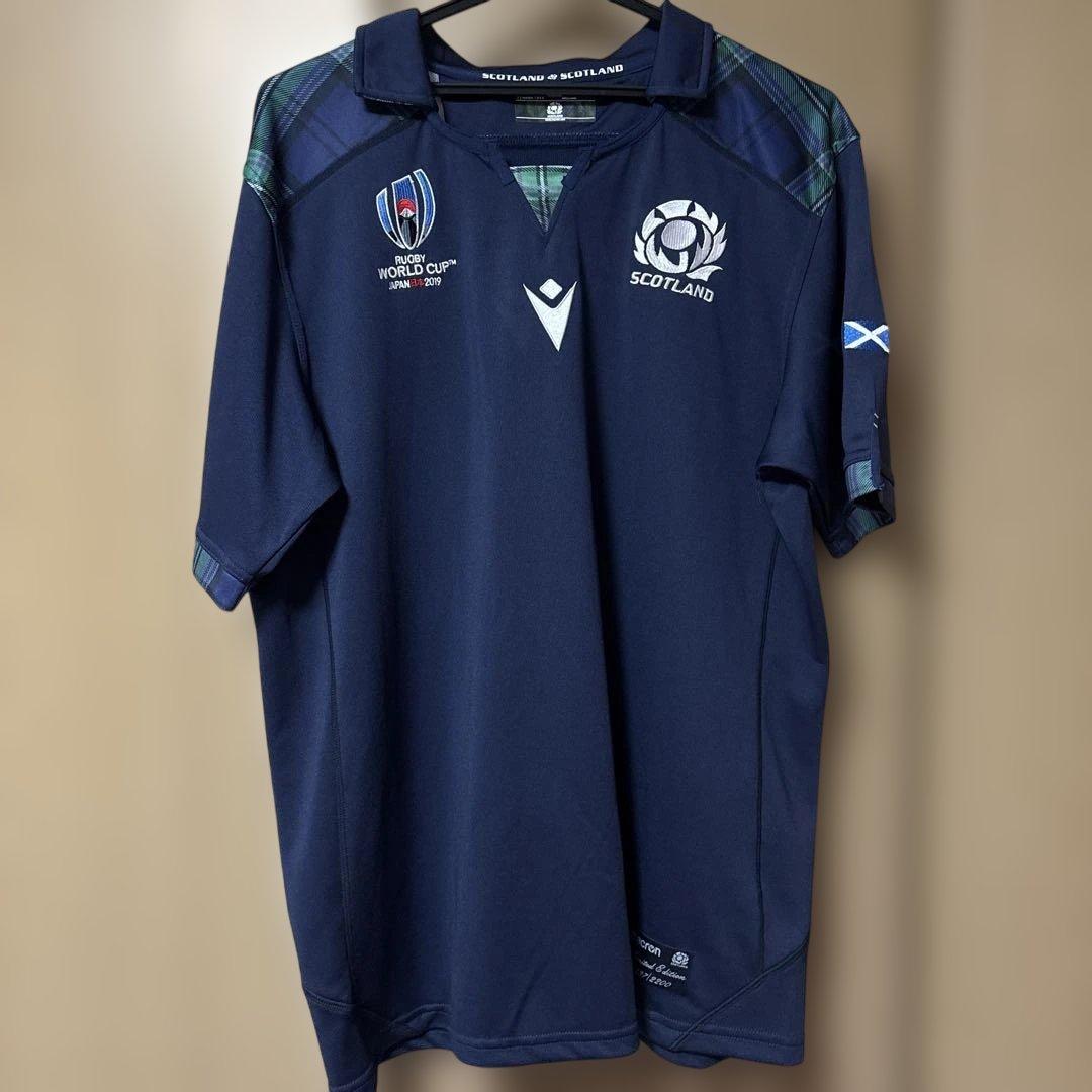 ラグビー　ユニフォーム　スコットランド