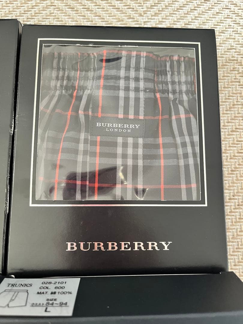 バーバリー　トランクスLサイズ