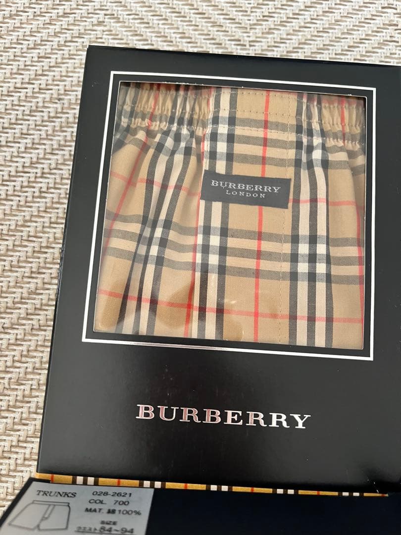 バーバリー　トランクスLサイズ