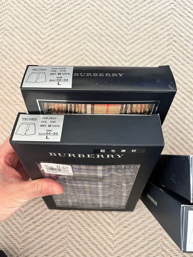 バーバリー　トランクスLサイズ