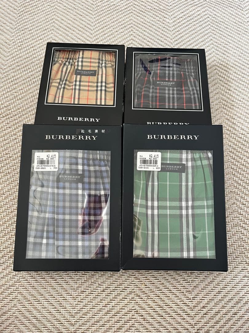 バーバリー　トランクスLサイズ