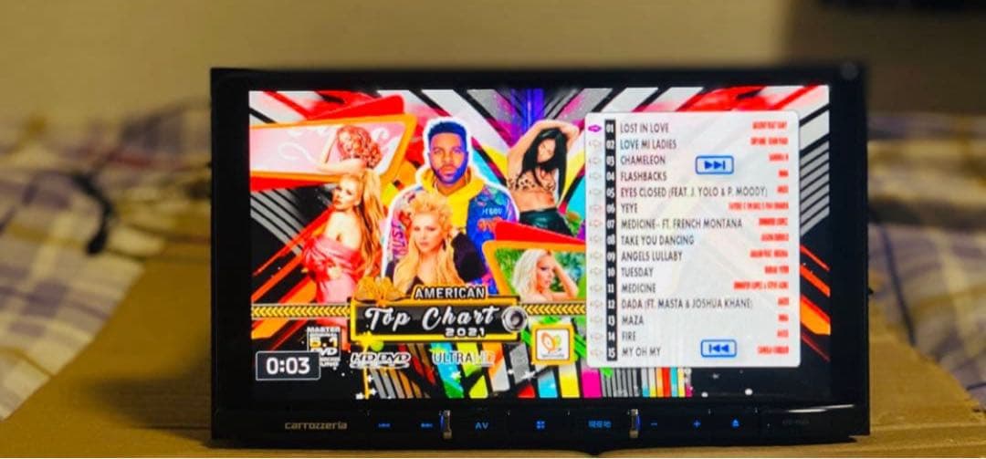 Carrozzeriaカーナビavic-RQ911-E map data2020