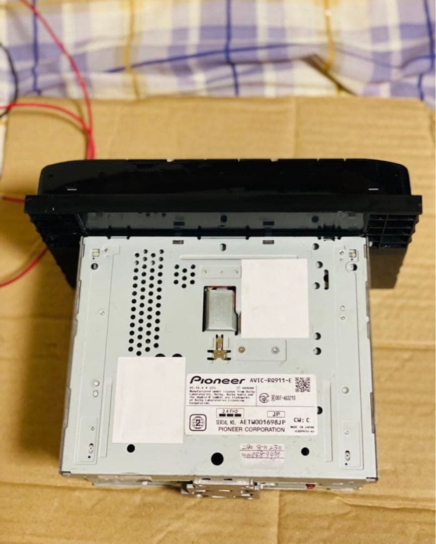 Carrozzeriaカーナビavic-RQ911-E map data2020