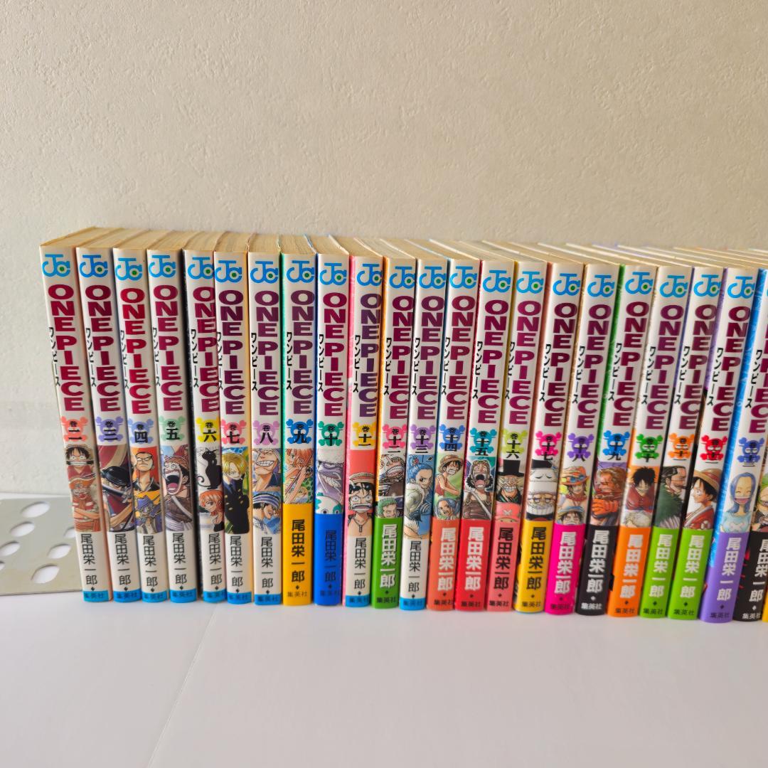 二*て様 【ONE PIECE】極レア 全巻初版 2巻〜44巻 帯付き