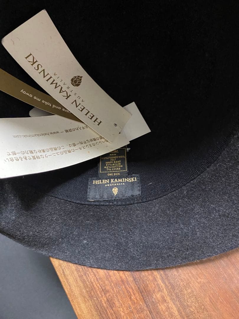 ヘレンカミンスキー 高級ウールハット　新品タグ付き　５万