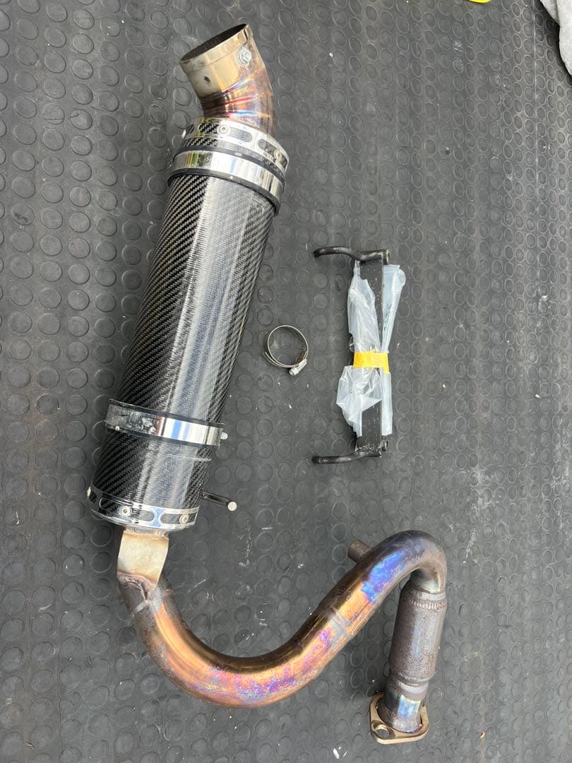 ハイゼット　ジャンボ　マフラー　500系　中古 バラレルサイドマフラー
