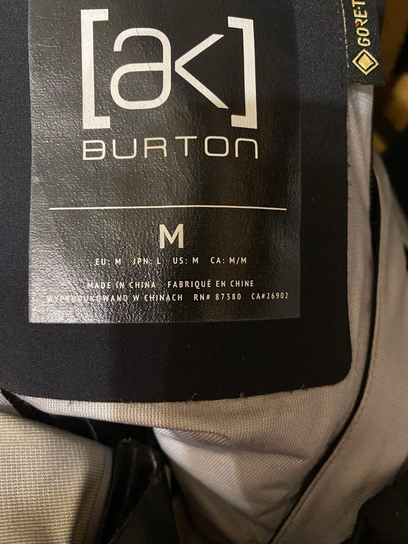 BURTON　バートン　AKウエア　ブラック上下