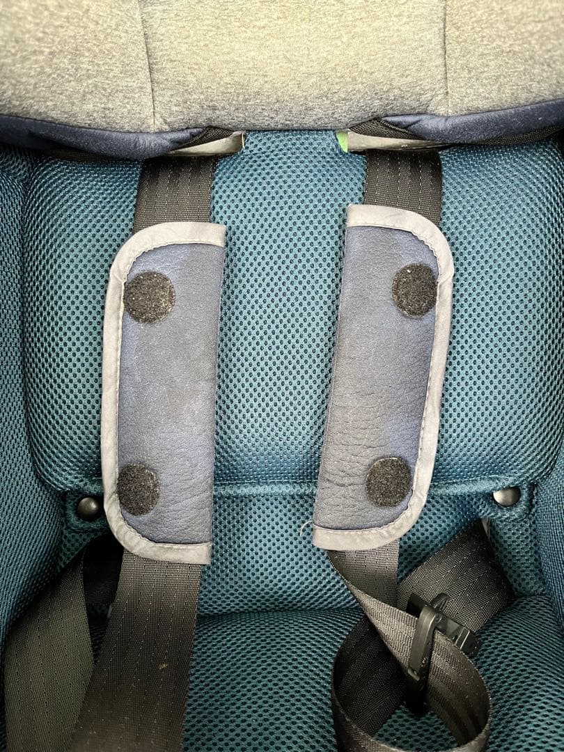 Aprica クルリラプラスチャイルドシート グレー/ネイビー