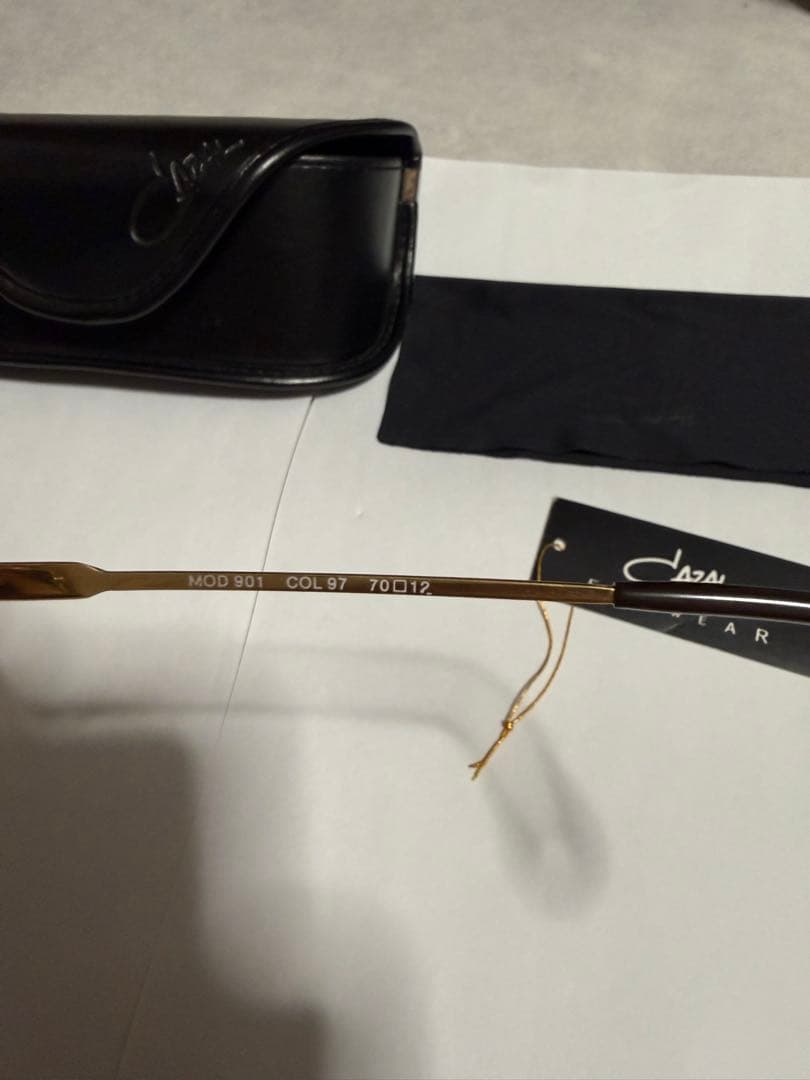 【激レア】美品ヴィンテージCAZAL　カザール 901 ゴールド　ドイツ製　復刻