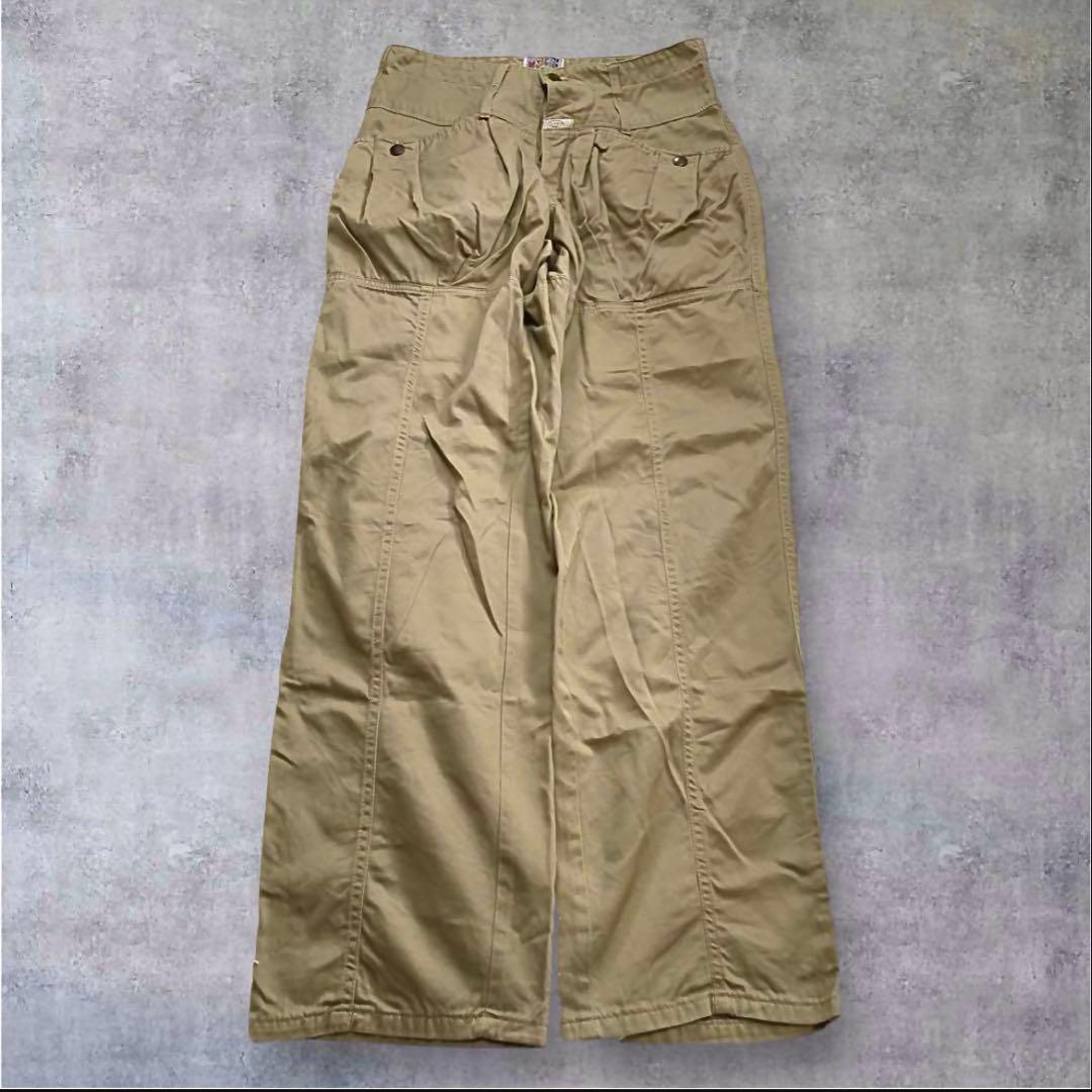 パンツ archive CLOSED Double Belt Wide Pants