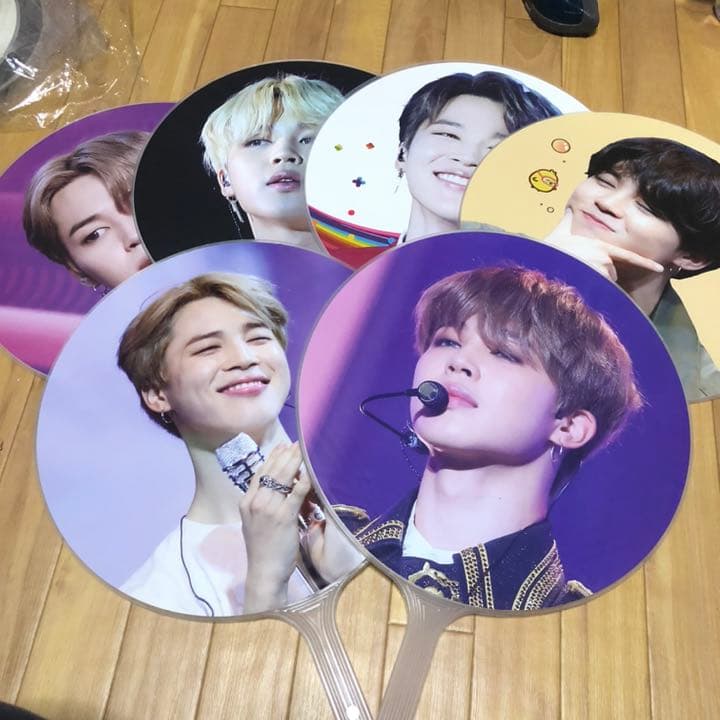 bts ジミン うちわ セット 即購入OK