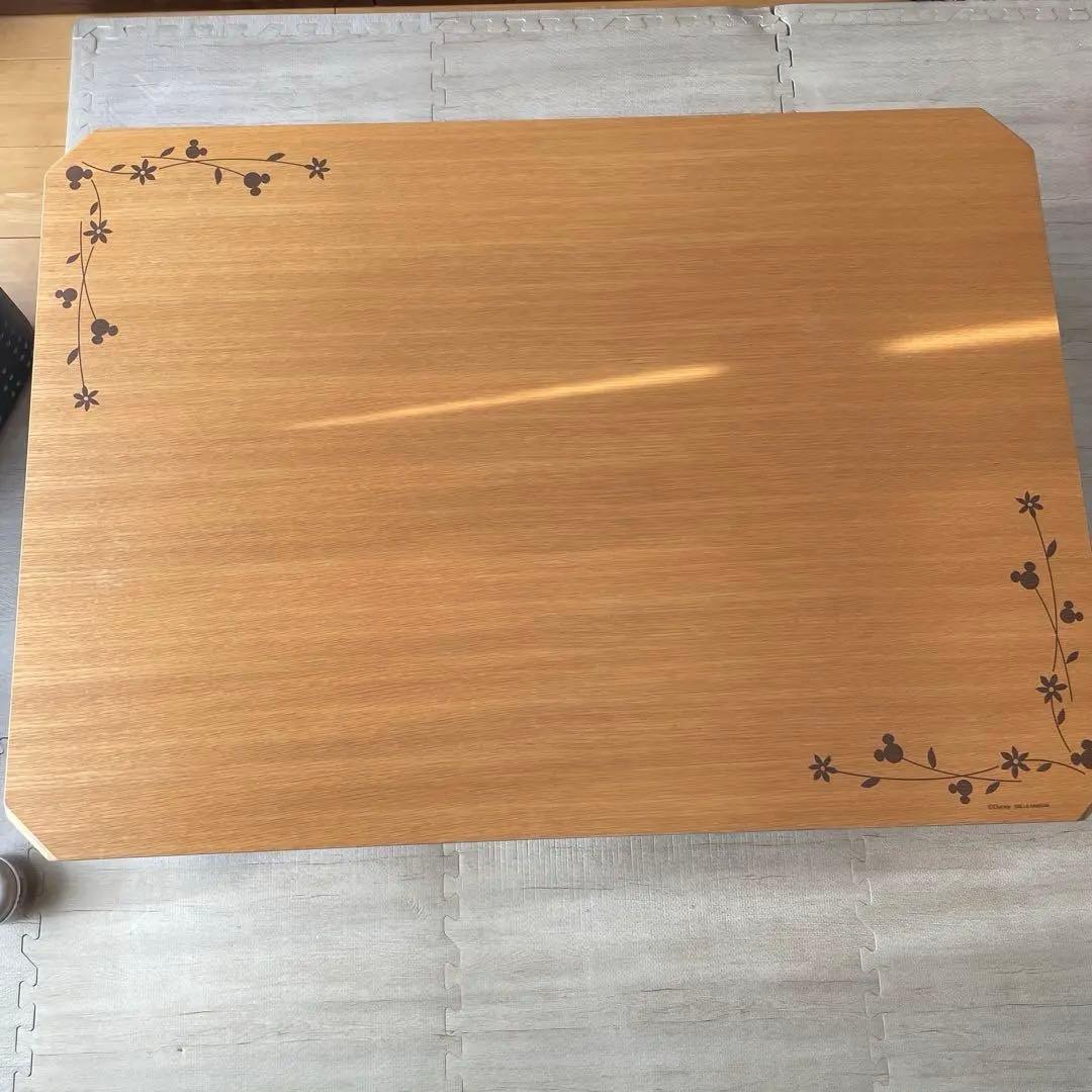 ディズニー ミッキー テーブル木製こたつ／ベルメゾン