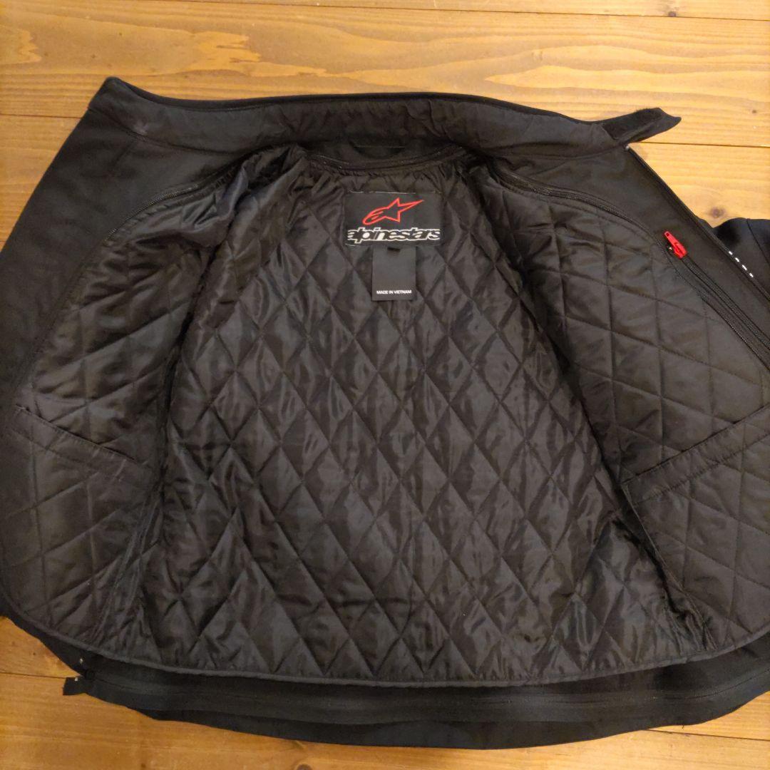 alpinestars ブラックジャケット