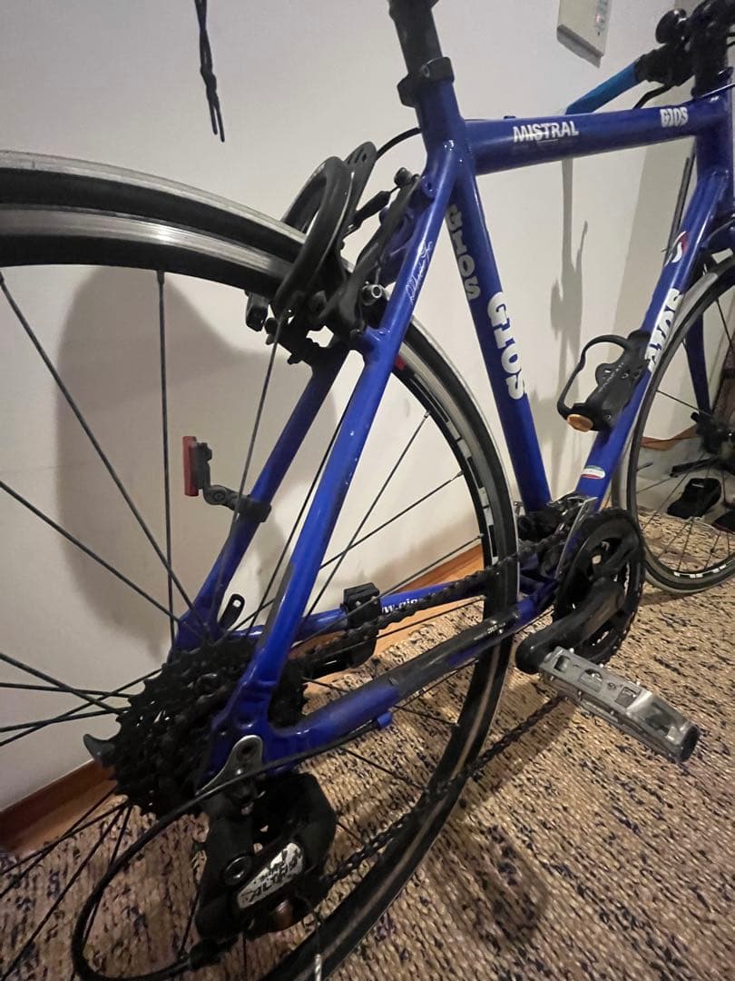 8000円引　GIOS MISTRAL クロスバイク 青　手渡し希望