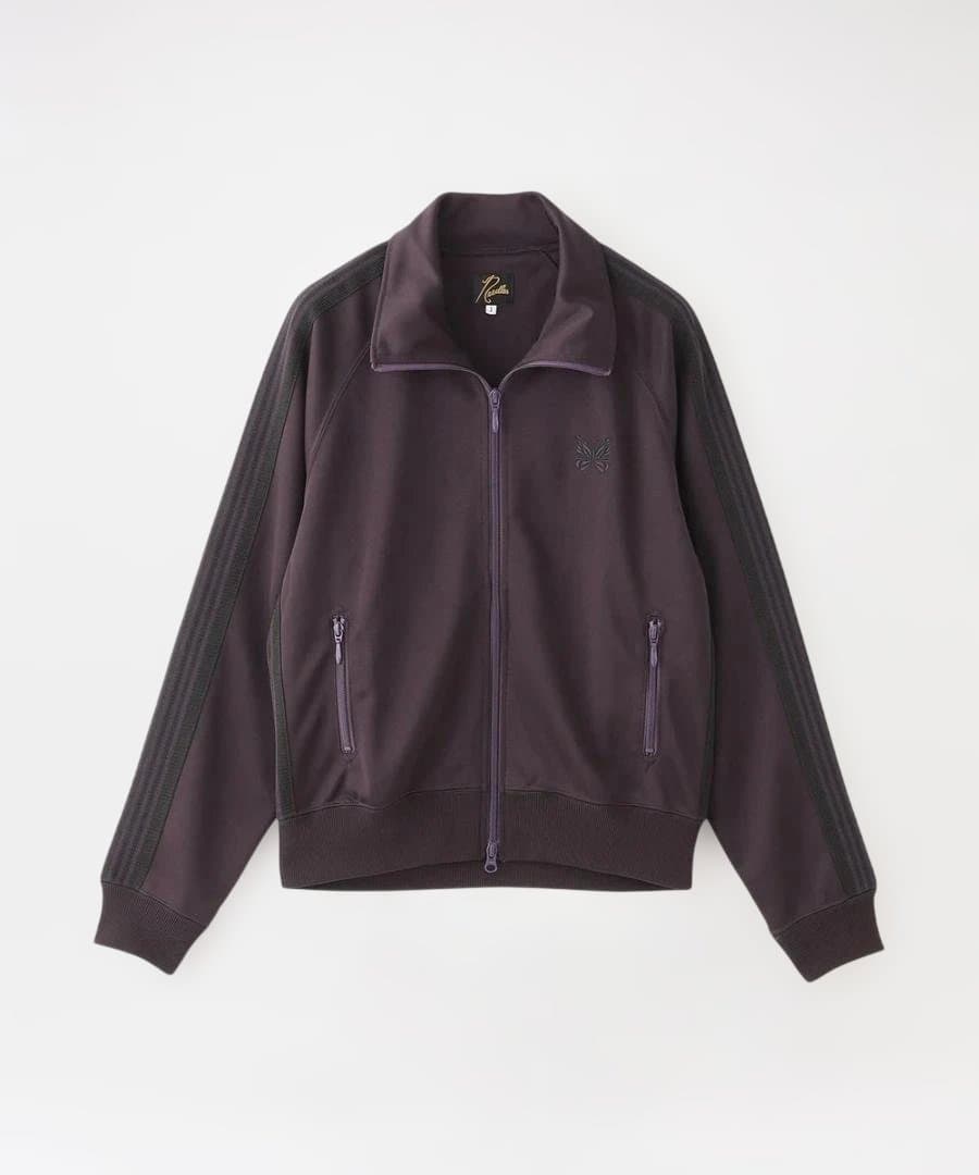 トップス Needles TrackJacketPoly Smooth Dk.Purple