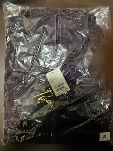 トップス Needles TrackJacketPoly Smooth Dk.Purple