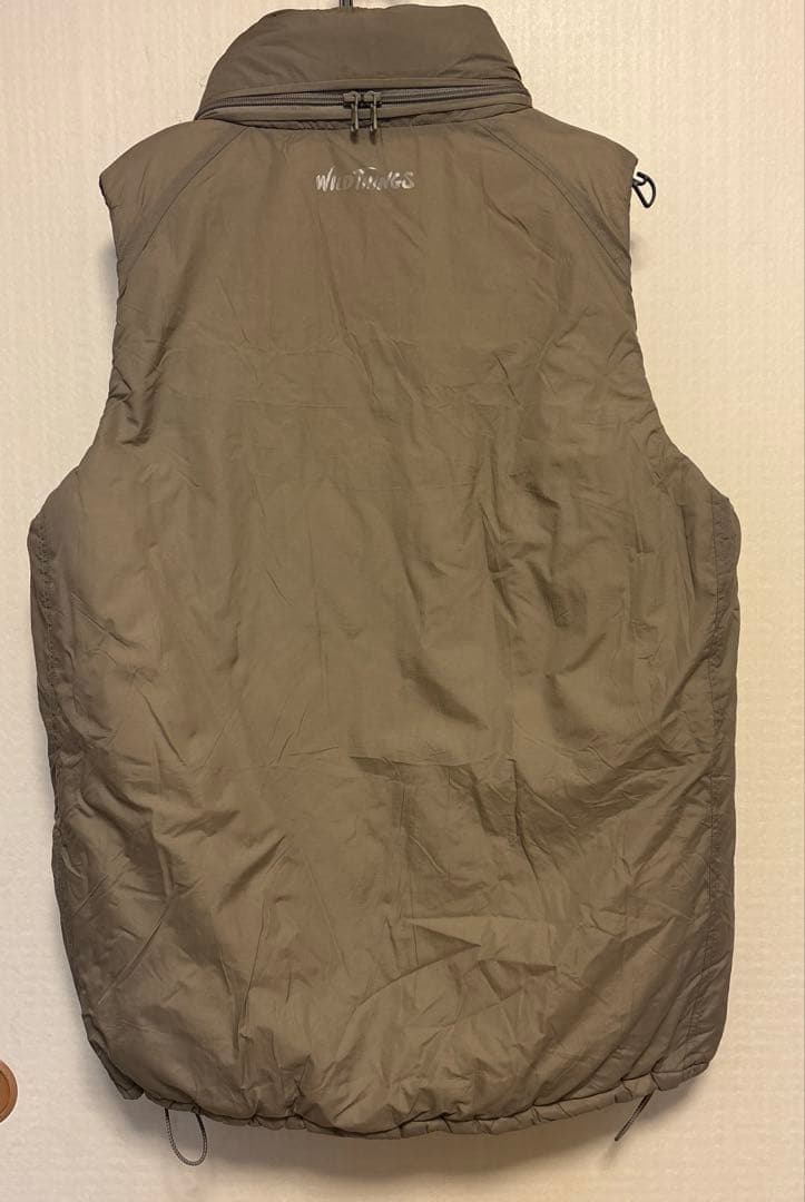 フレームワークWILDTHINGS別注モンスターパーカーベスト　ベージュ