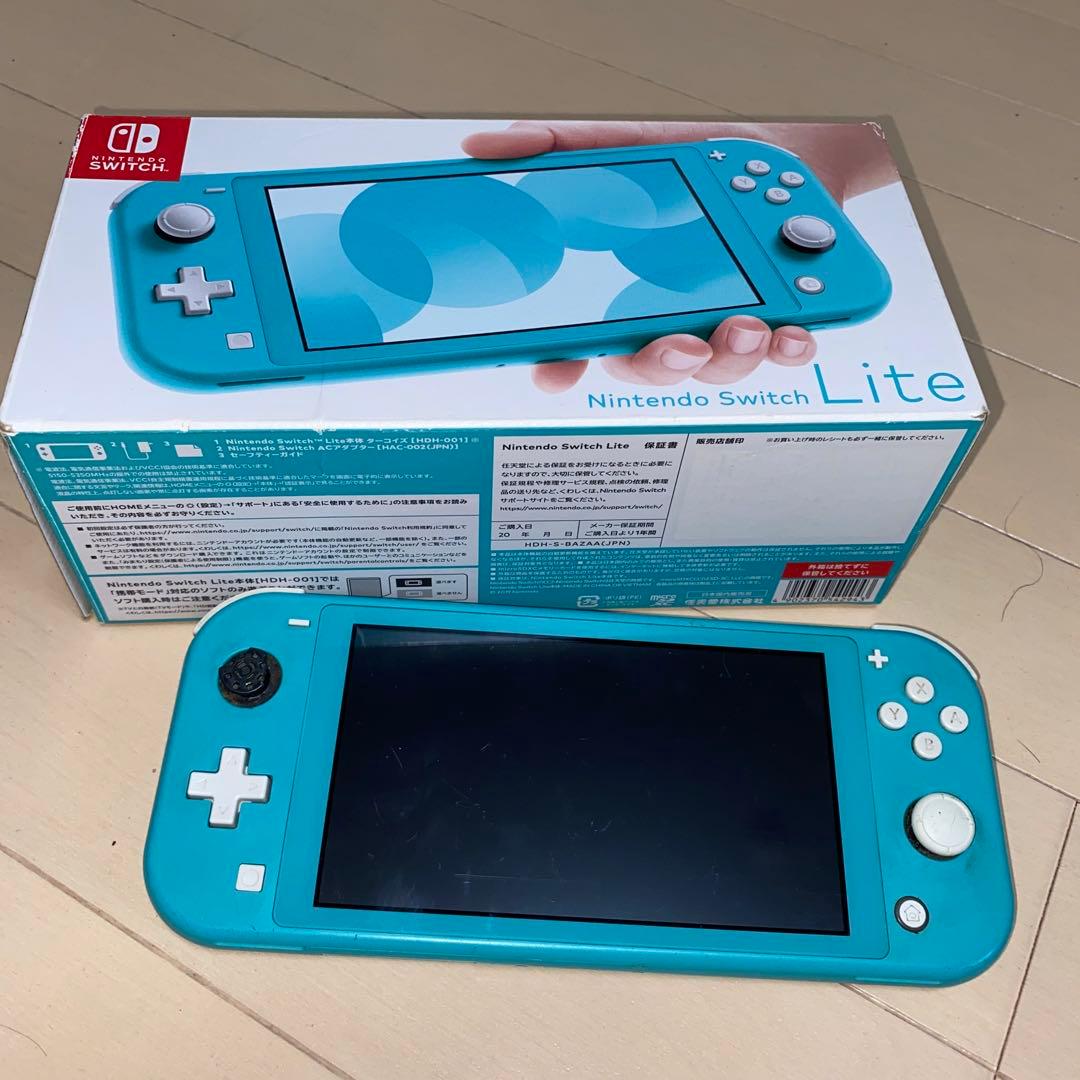 Nintendo Switch Lite本体　ケース付き『動作確認済』