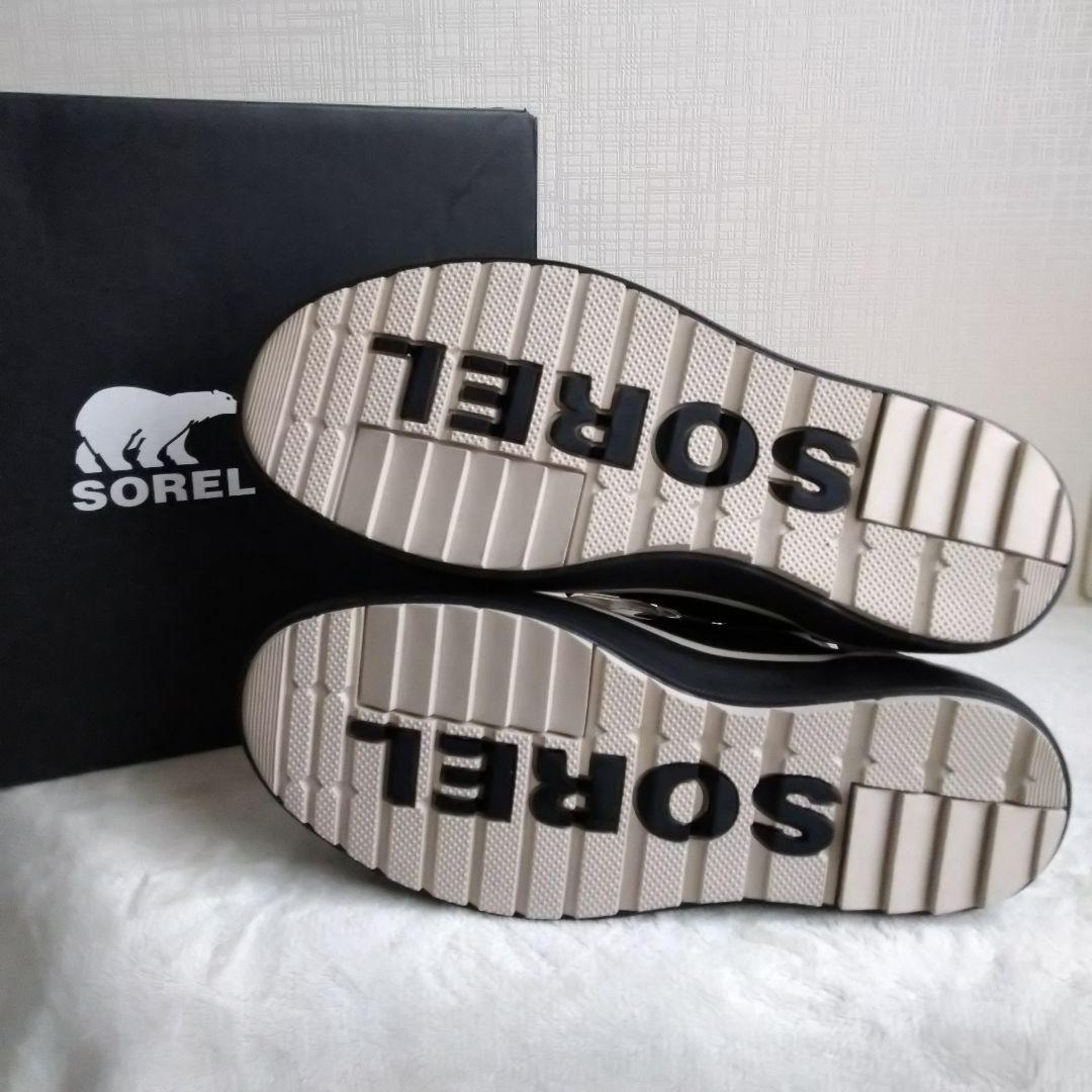SOREL 防水 ブーツ シャイアン メトロ 長靴 黒 28