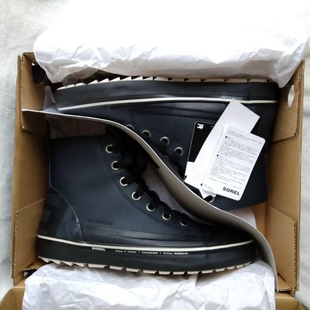SOREL 防水 ブーツ シャイアン メトロ 長靴 黒 28