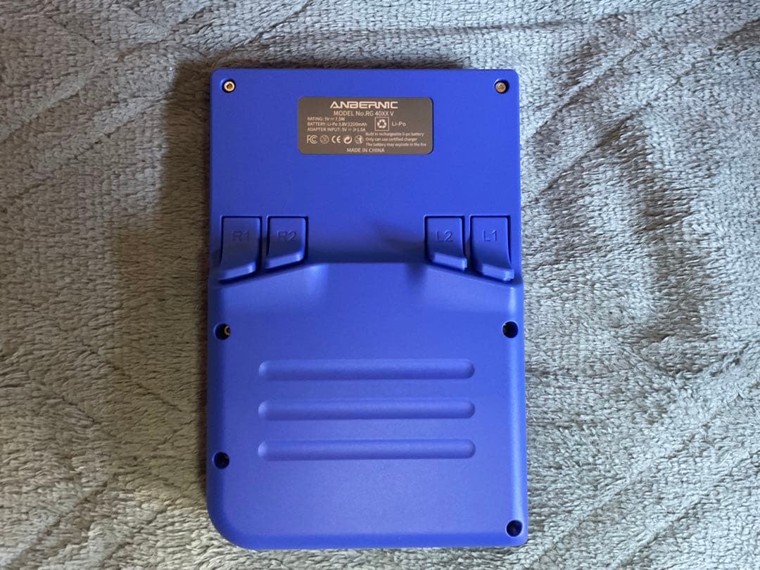 Anbernic RG40xxV ブルー