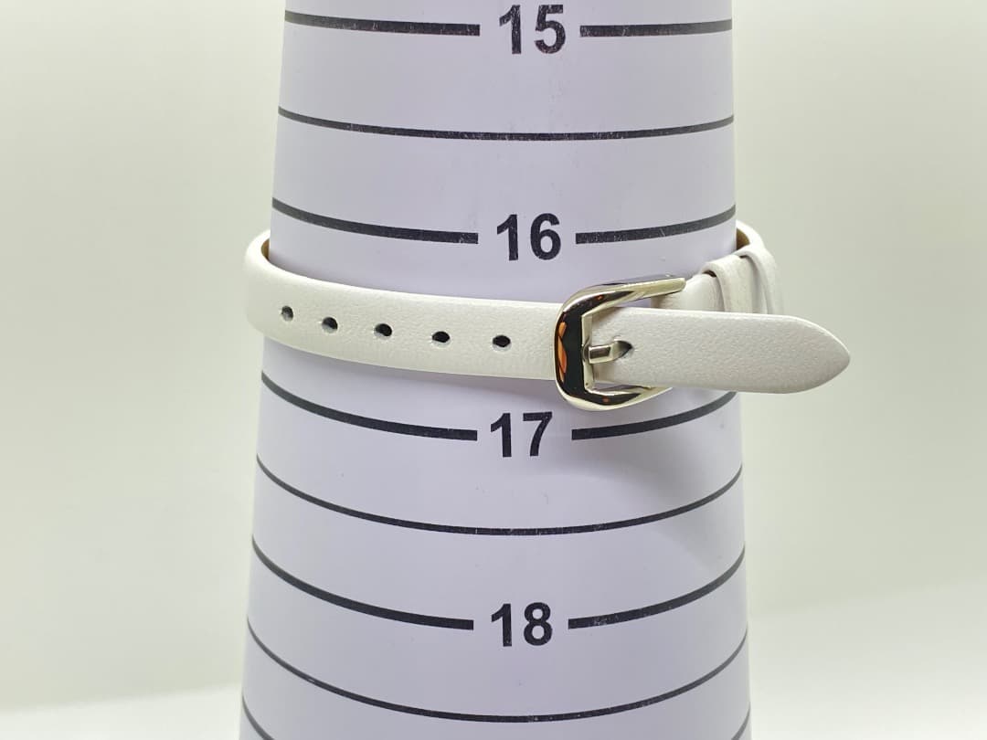 【新品電池・ベルト】SEIKO エクセリーヌ シェル オーバル 6Pダイヤ