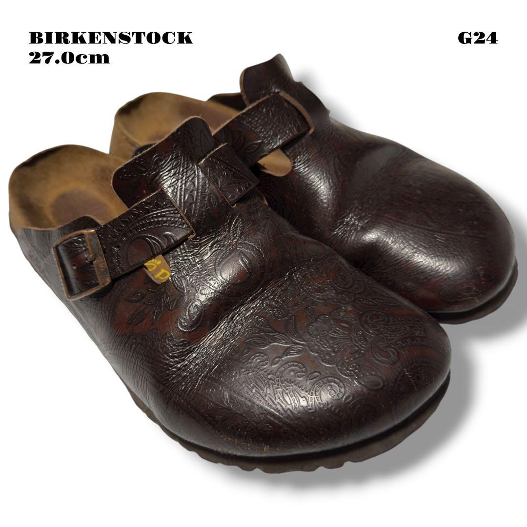 希少品！ BIRKENSTOCK PAPILLIO ボストン ブラウン 茶 27