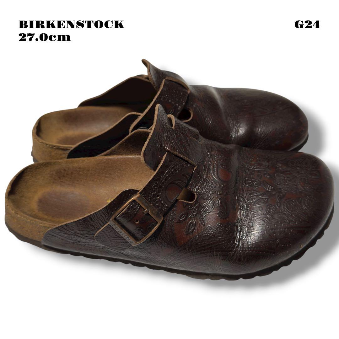 希少品！ BIRKENSTOCK PAPILLIO ボストン ブラウン 茶 27