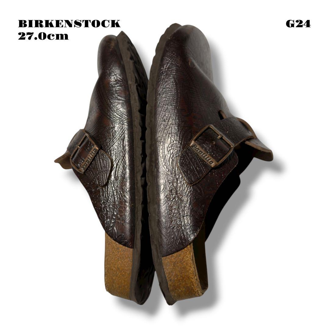 希少品！ BIRKENSTOCK PAPILLIO ボストン ブラウン 茶 27