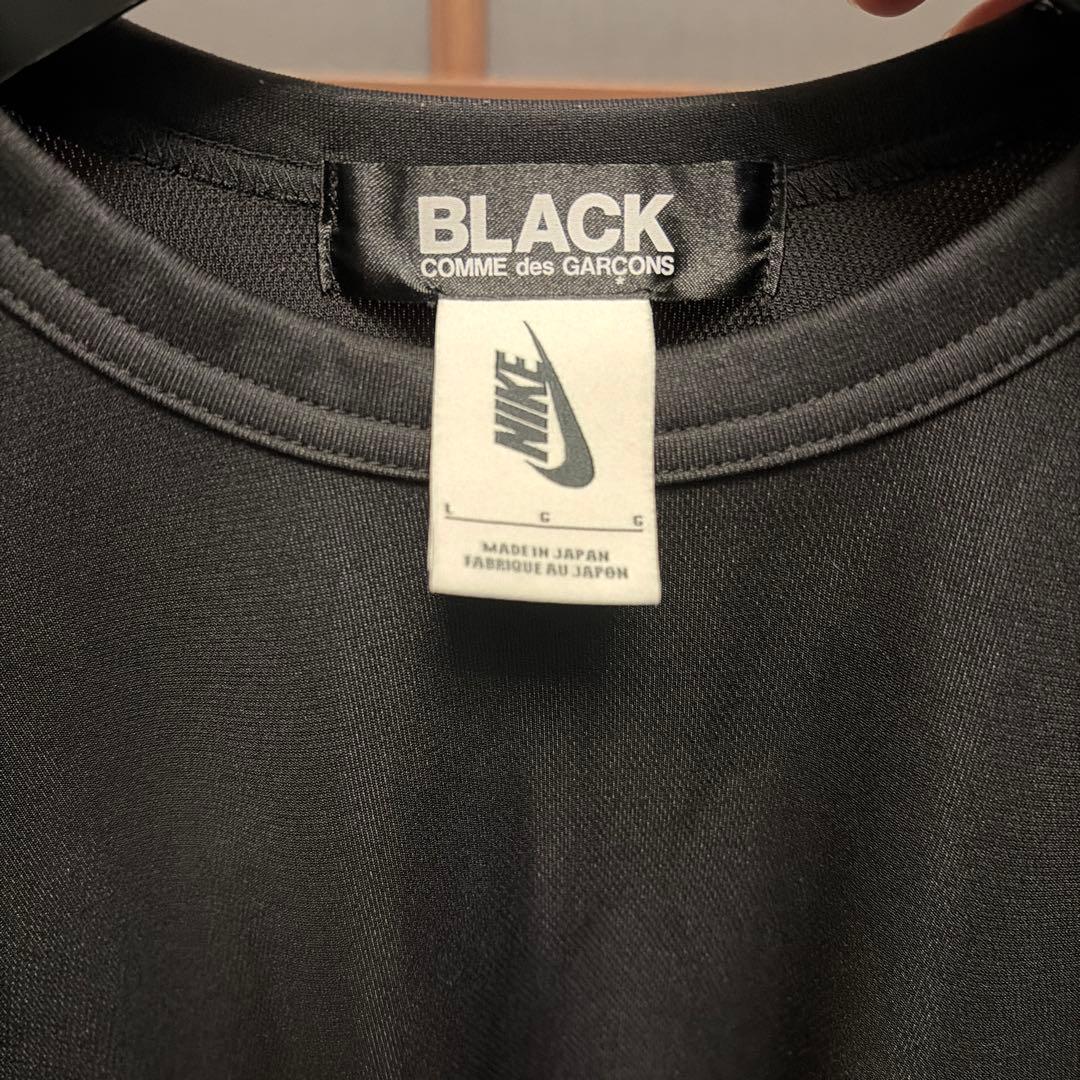 BLACK COMME des GARÇONS x NIKE 長袖Tシャツ