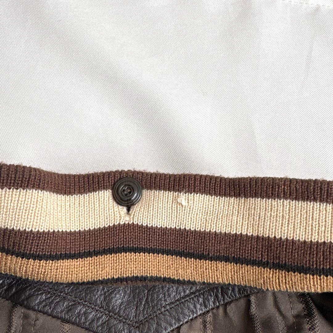 【90s】monsieur NICOLE ニコル スタジャン