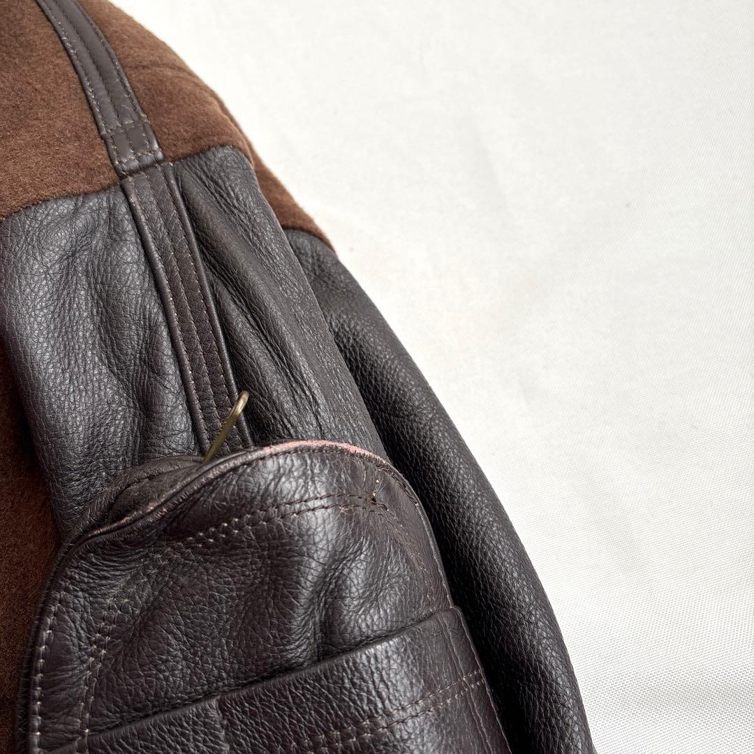 【90s】monsieur NICOLE ニコル スタジャン