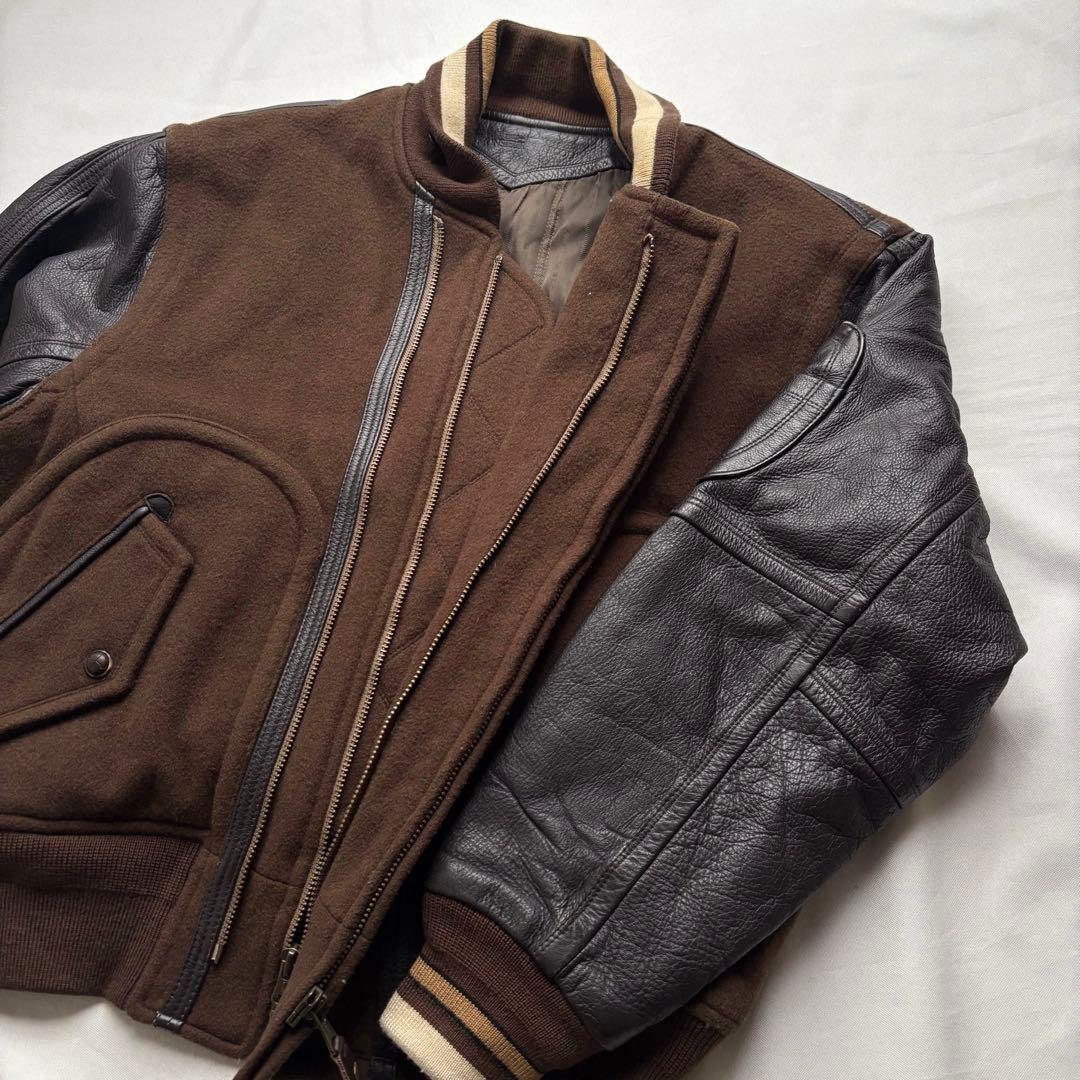 【90s】monsieur NICOLE ニコル スタジャン