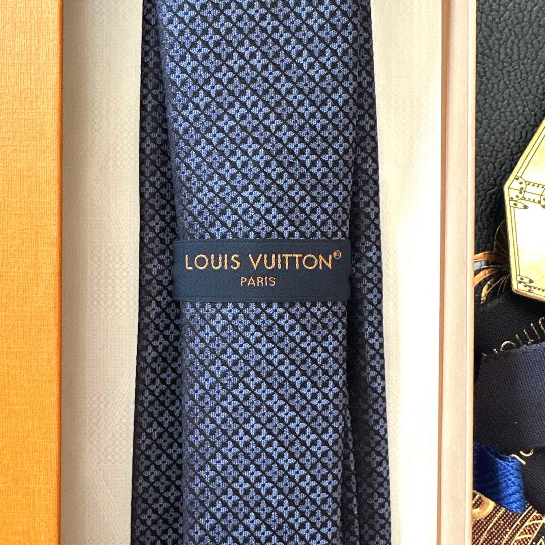 ルイ ヴィトン ネクタイ・LV ジグザグ 新品 未使用