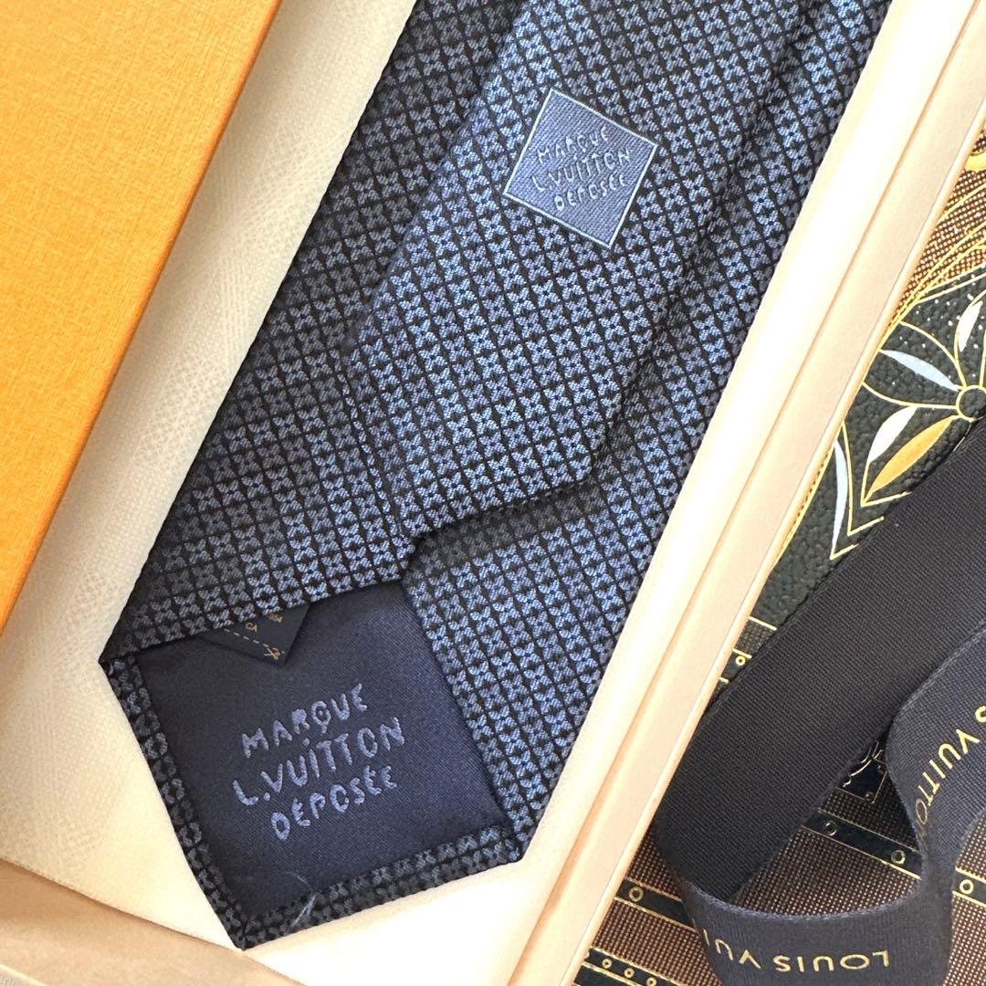 ルイ ヴィトン ネクタイ・LV ジグザグ 新品 未使用