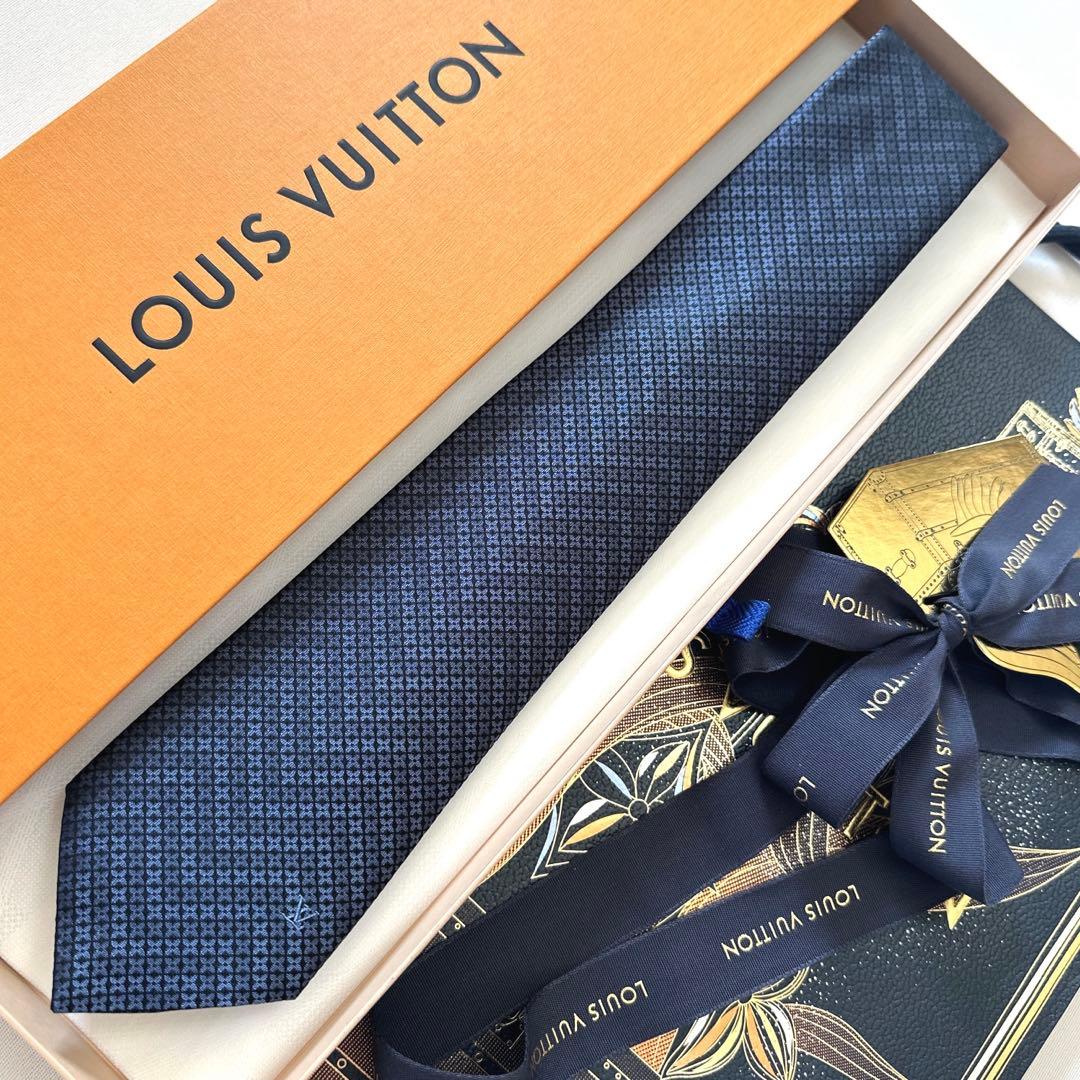 ルイ ヴィトン ネクタイ・LV ジグザグ 新品 未使用