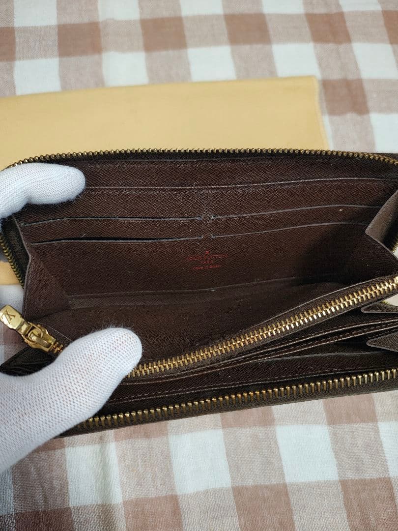 LOUIS VUITTON ダミエ 長財布 保存袋付き