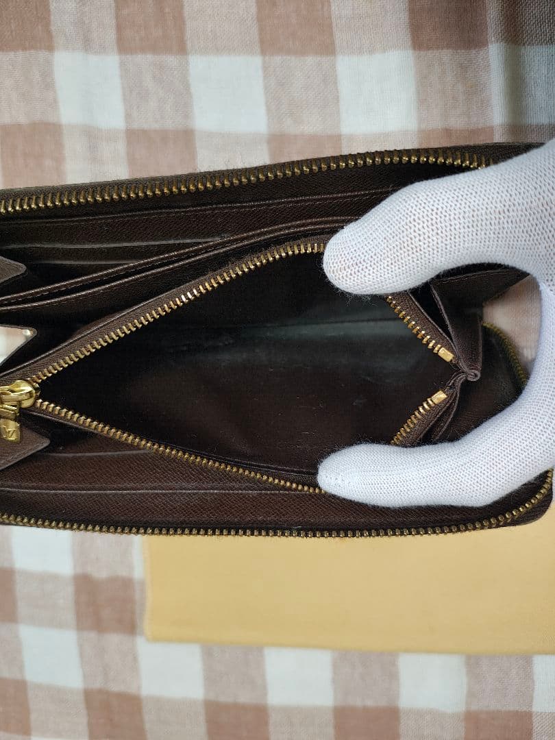 LOUIS VUITTON ダミエ 長財布 保存袋付き