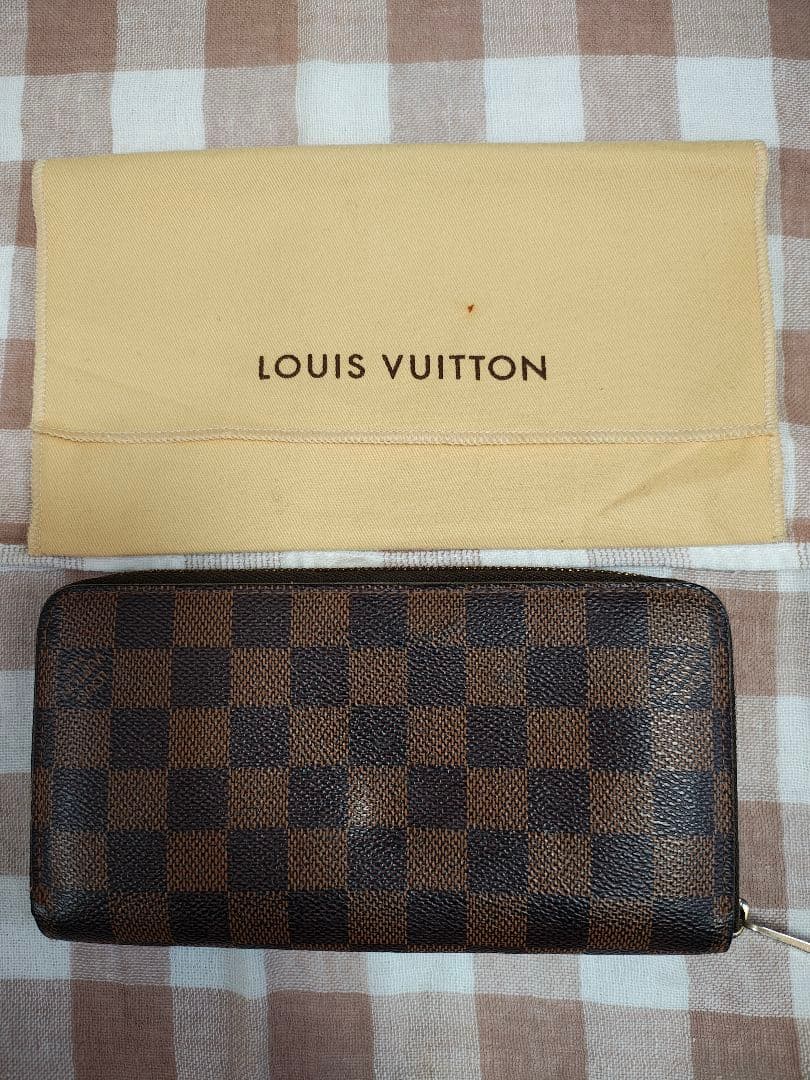 LOUIS VUITTON ダミエ 長財布 保存袋付き