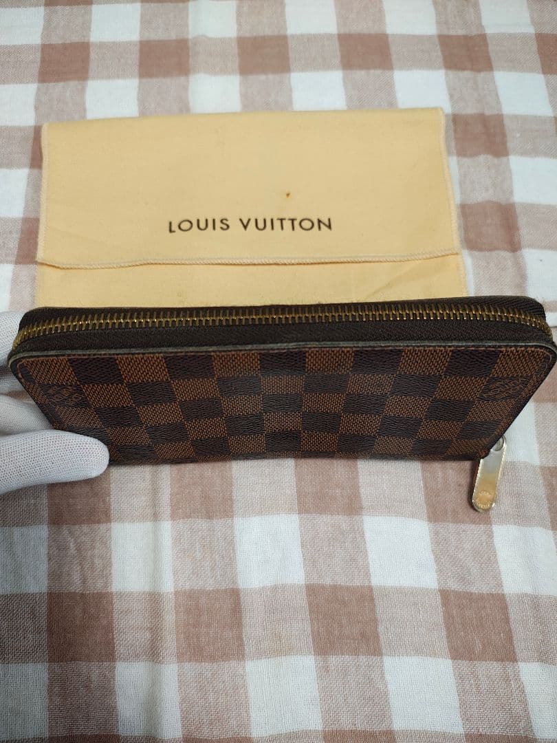 LOUIS VUITTON ダミエ 長財布 保存袋付き