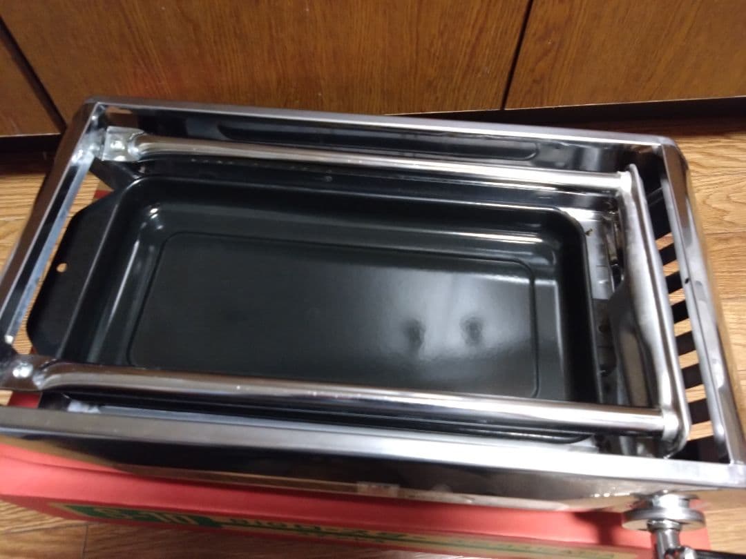 タチバナ製作所S-10 ステンレス グリル 430mm 鉄板（ロストル付き）