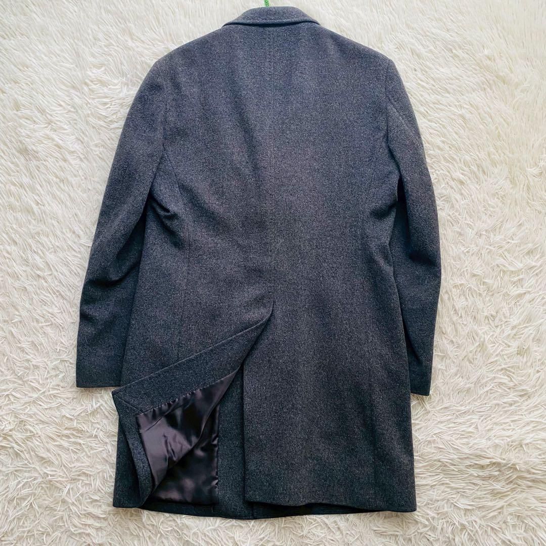 ユナイテッドアローズ●極美品●カシミヤブレンド 3Bロングチェスターコート M