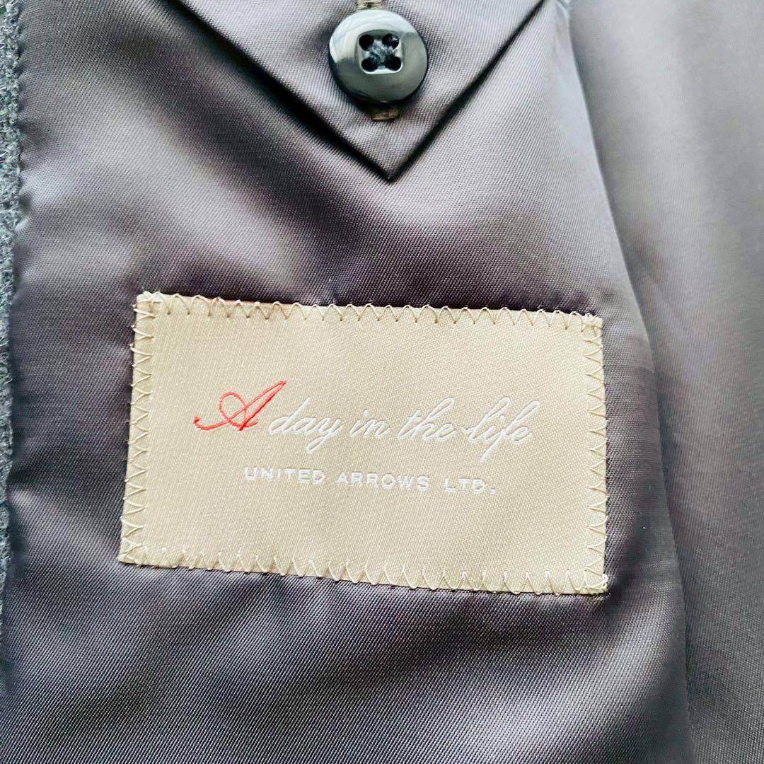 ユナイテッドアローズ●極美品●カシミヤブレンド 3Bロングチェスターコート M