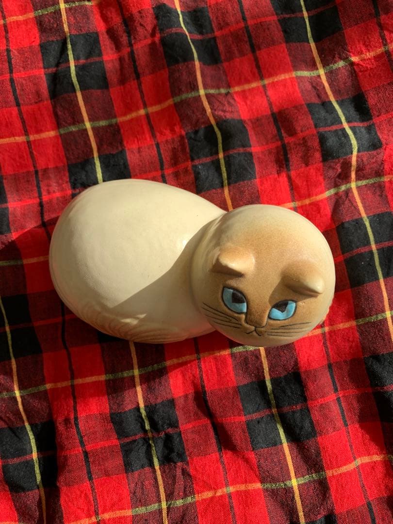 マユですG ustavs bergリサラーソンキャット　マイ スエーデン製