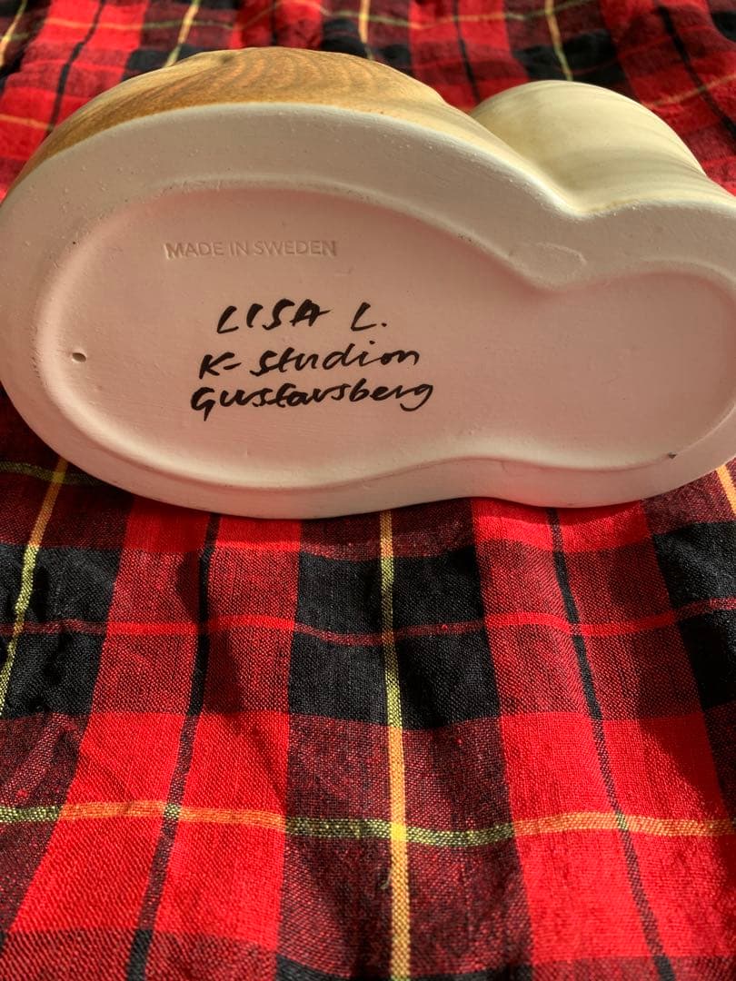 マユですG ustavs bergリサラーソンキャット　マイ スエーデン製