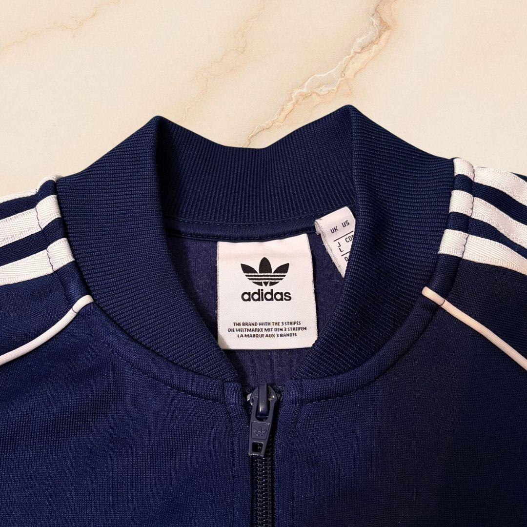◎万能ネイビー/訳あり◎★アディダス★ジャージ★ともにサイズL★トレフォイルロゴ